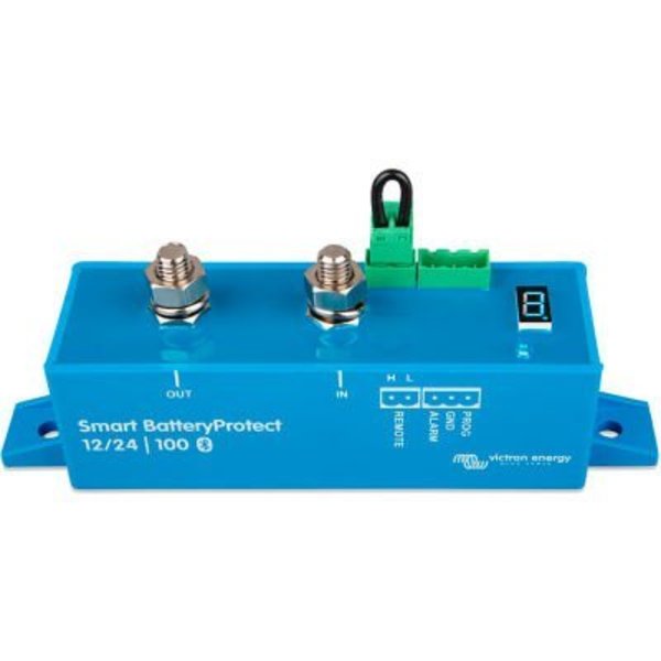 Inverters R Us Victron Energy Smart BatteryProtect 12/24V-220A Bluetooth Enabled, Blue, Aluminum BPR122022000